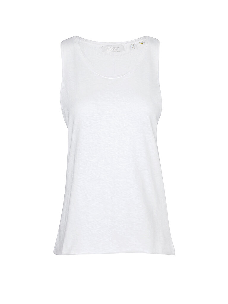 RICH & ROYAL Top weiß | S